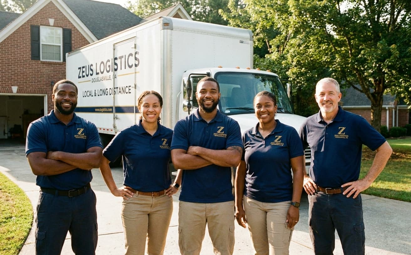 The Zeus Forever Logistics team in Douglasville, Georgia